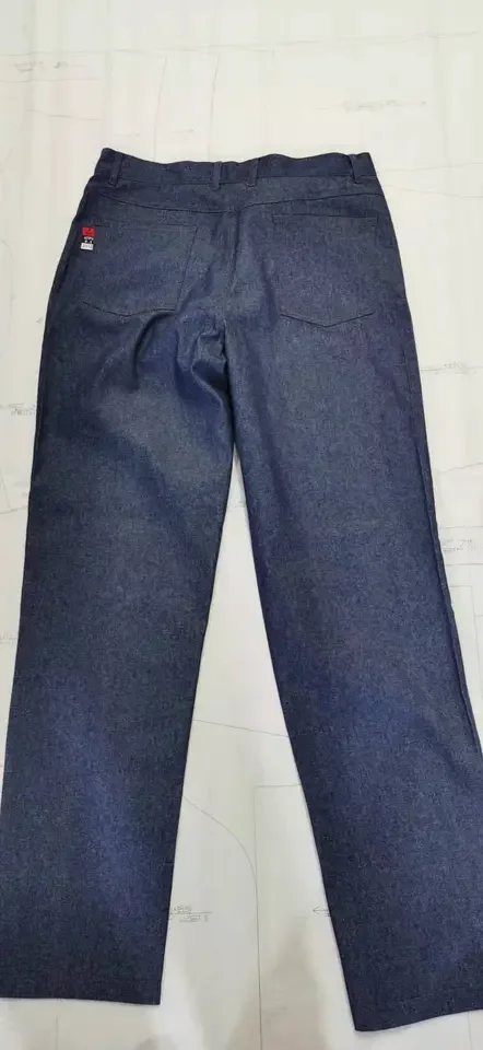 Reflective Jeans Flame Retardant Welding Safety Clothing  Men Work Cloth for Electric Eelding Workshop
