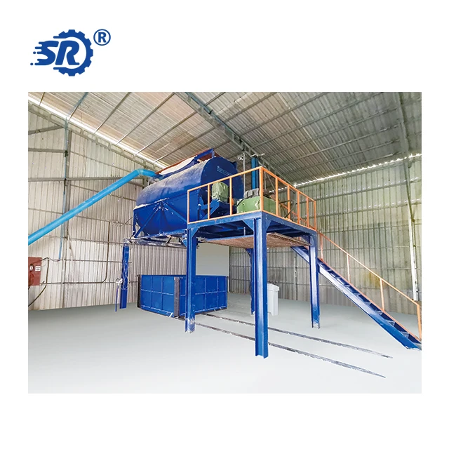 
Hot Sale Waste Sponge Scraps Recycling Automatic Mould Rebonded Foam Machine 