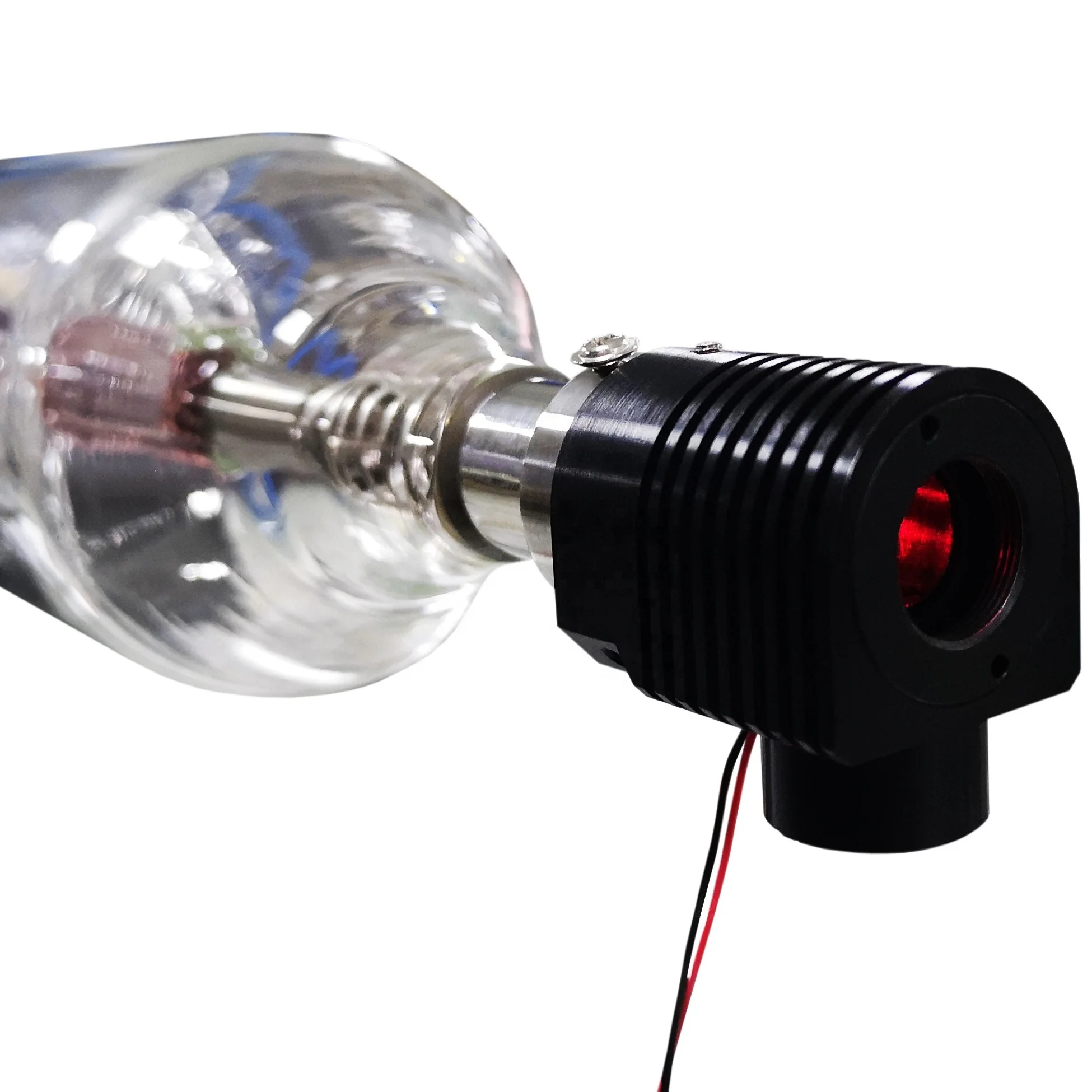 High Quality 90W CO2 Laser Tube with Glass Tube to Metal Head Hard Seals 18 Months Warranty for food marking crab shrimp fish