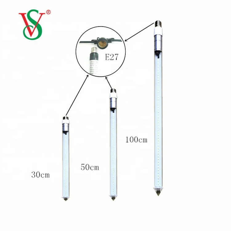 Christmas Party Decorations LED Falling Rain Lights E27 B22 Meteor Shower Tubes