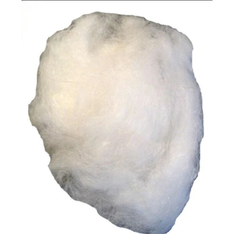 Customized breathable 100% natural pure degummed hemp fiber