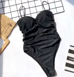 2020 latest design one piece leopard print sexy girl swimwear beachwear bikini