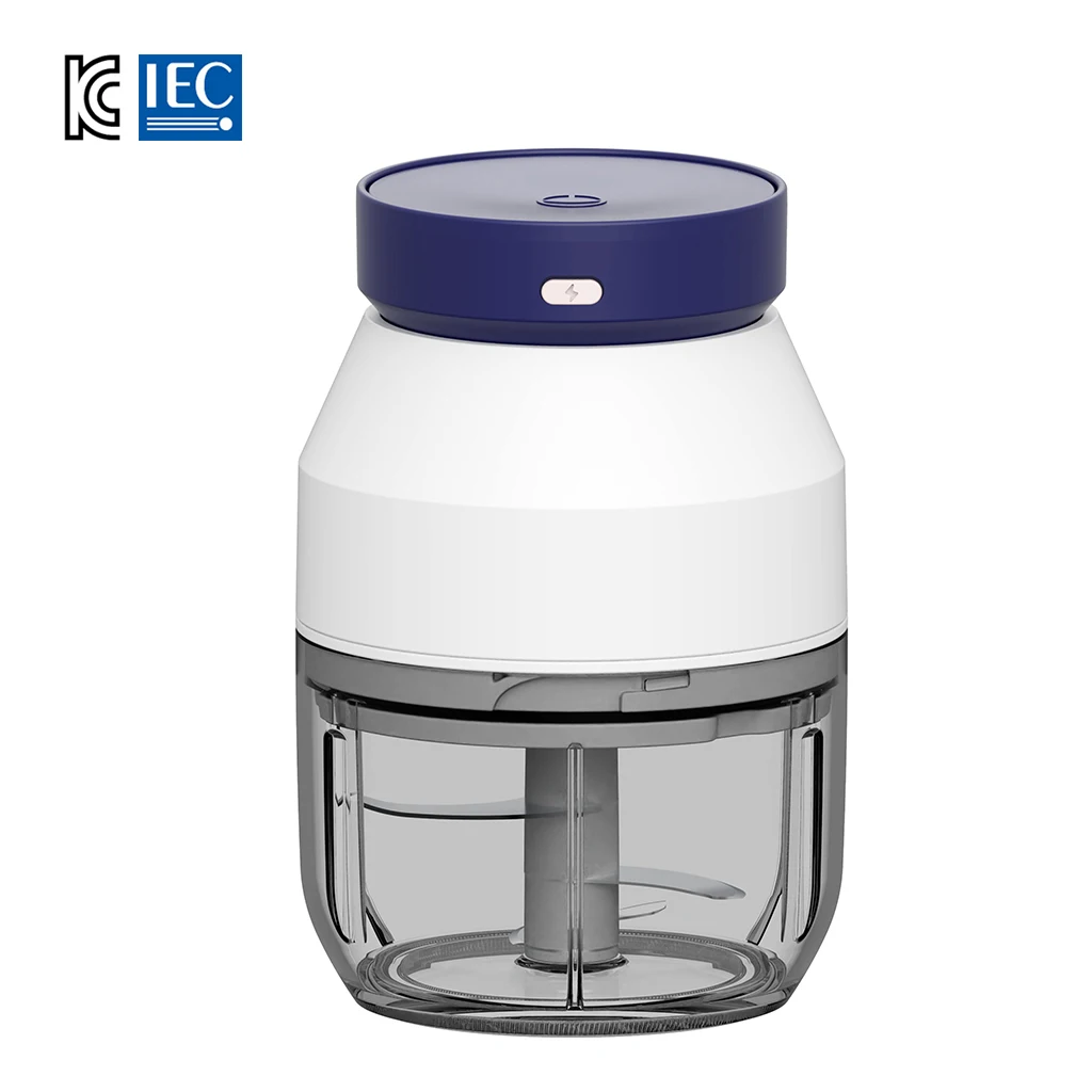 Hot Sell Mini Portable Rechargeable Electric Vegetable Chopper Wireless Kitchen Tool Chopping Salad Includes Garlic Slicer