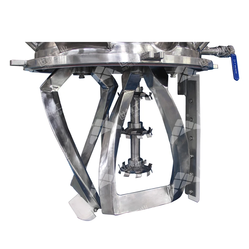 Planetary Vacuum Mixer Planetary Vacuum Powder Feeding Mixing Equipment Stainless Steel Powerful Double Planetary Mixer