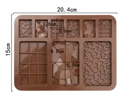 New Design Silicone Resin Molds Food Silicone Candy Molds Cake Decorating Tools 3d Chocolate Mold