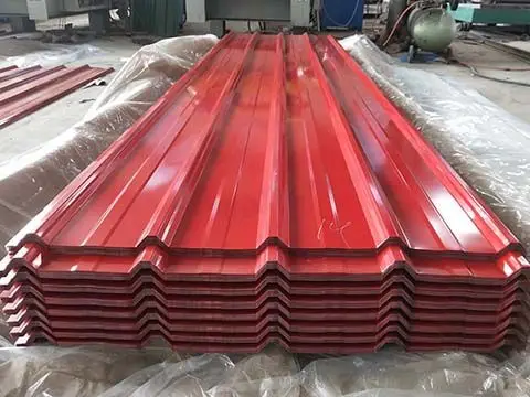 Предварительно окрашенный горячеоцинкованный прокат для кровли гара