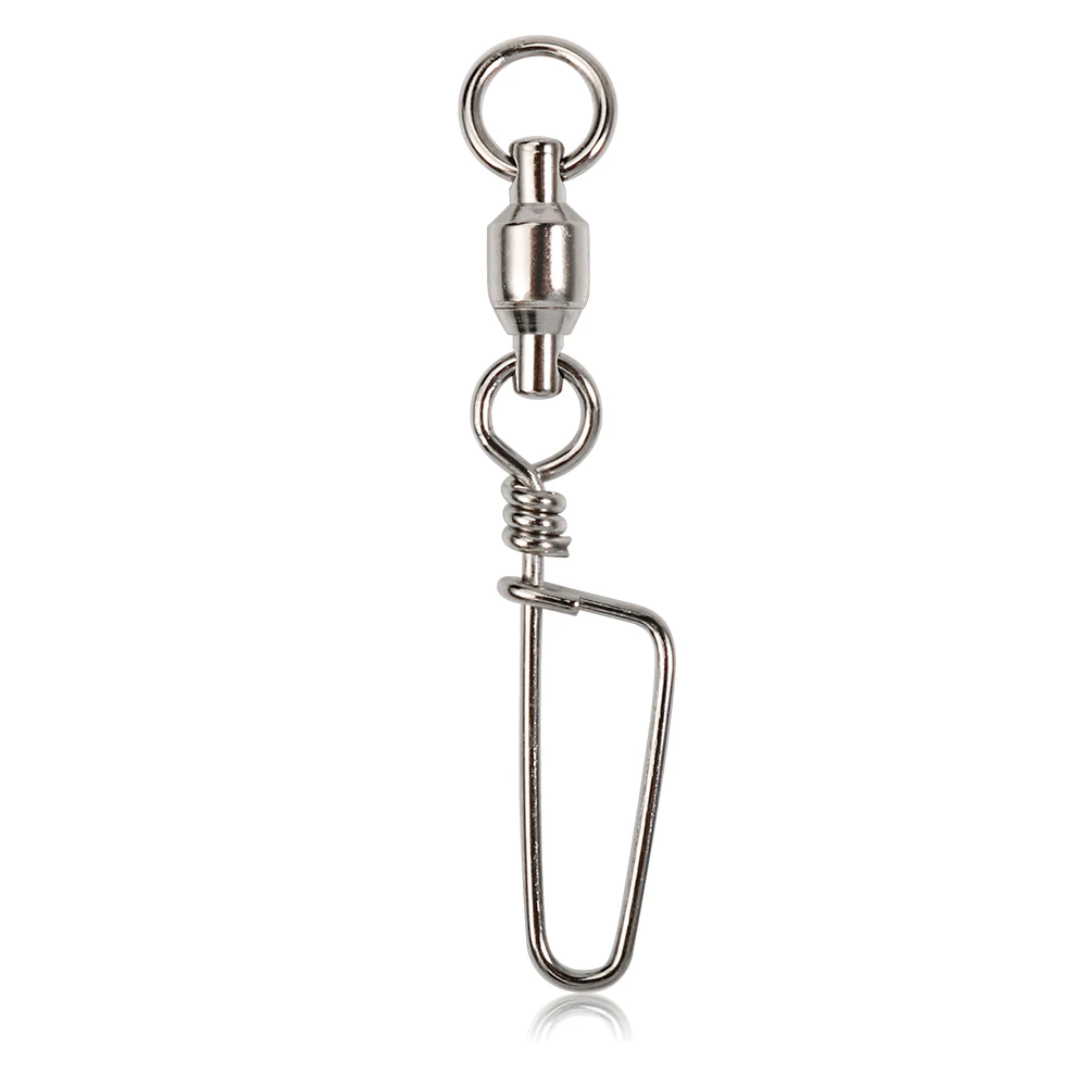 Jigging pro Best-selling high quality ball Bearing swivels Coastlock Snap Stainless Steel For Fishing Fishing Accessories
