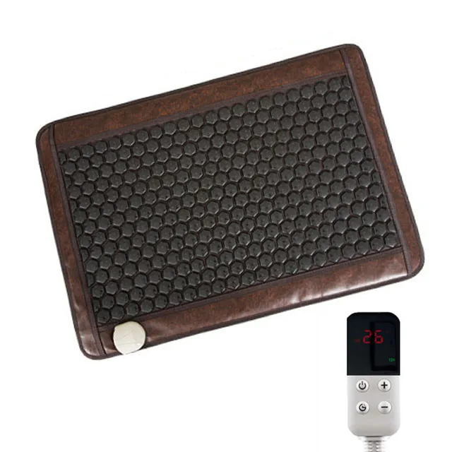 Tourmaline mattress far infrared heating health care abdomen shoulder neck waist leg massage hot compress treatment mat