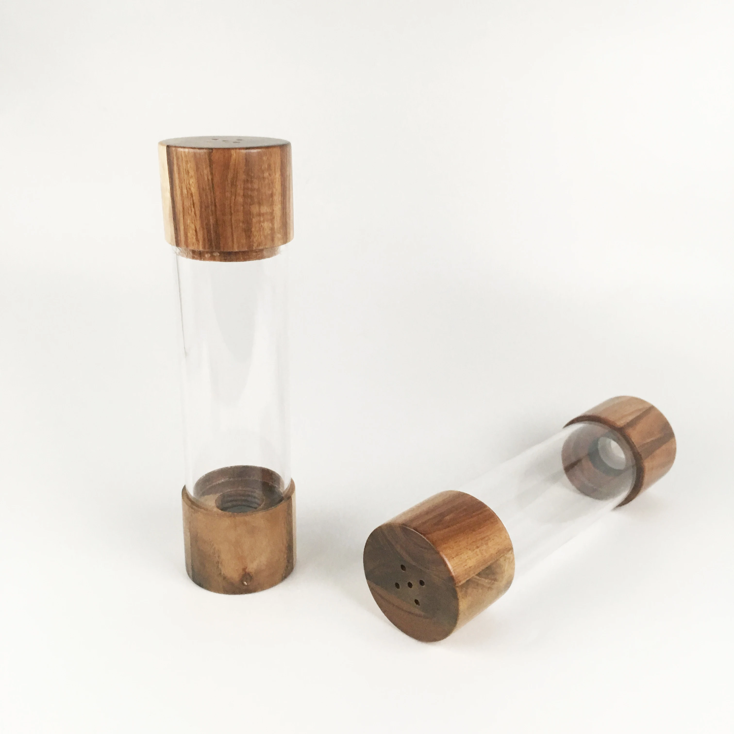 Amazon hot selling Salt and Pepper Shaker Wooden Set
