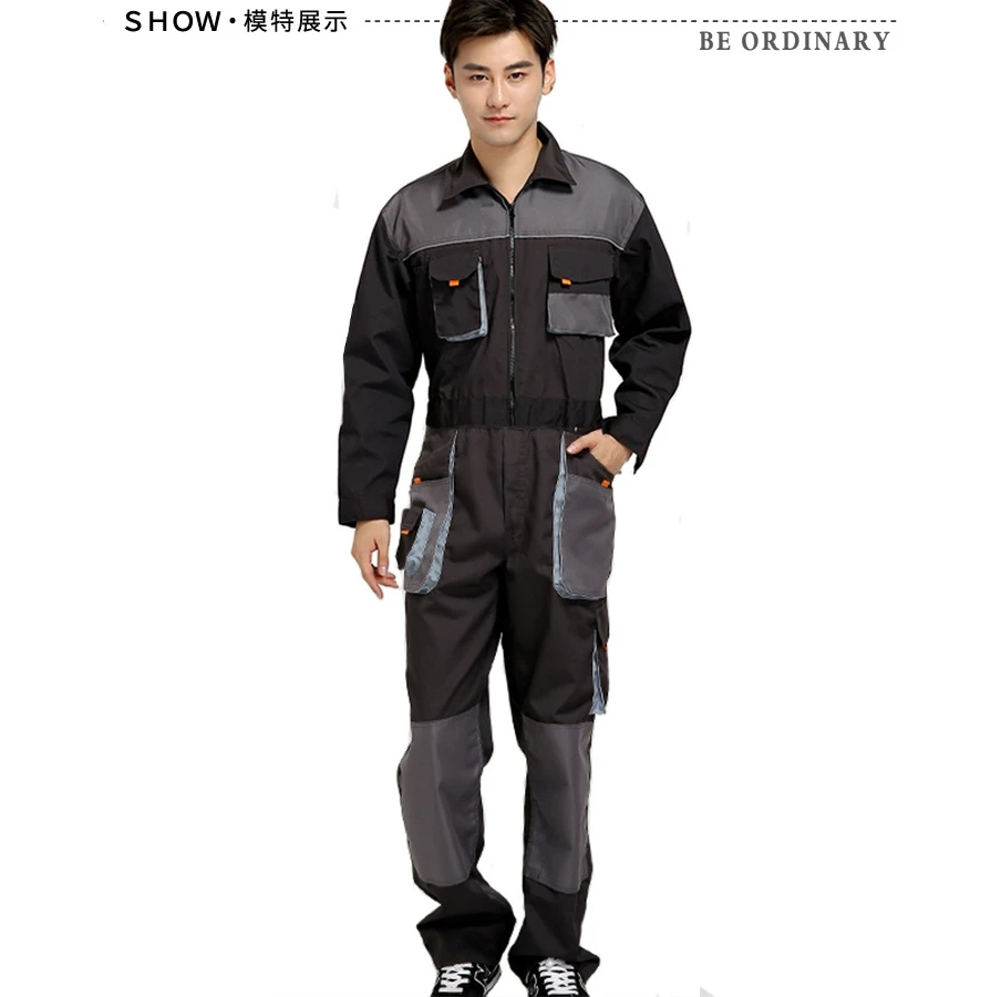 
Work- suit industrial workwear safety jacket and pants coveralls 