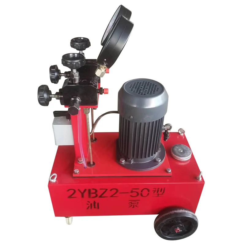 High Pressure Electric Hydraulic Oil Pump Hydraulic Ram Jack Pump Prestressed Concrete Bridge