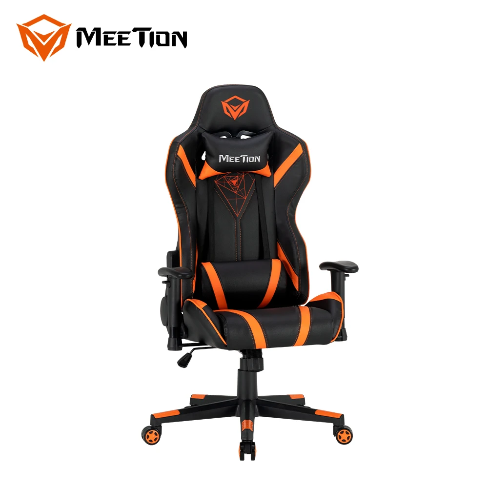 Meetion MT-CHR15 Suitable For Home Office Gaming Competition Special PU Leather rgb led pc scorpion gaming chair