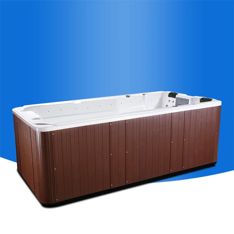 Factory training swim spa acrylic swimming pool