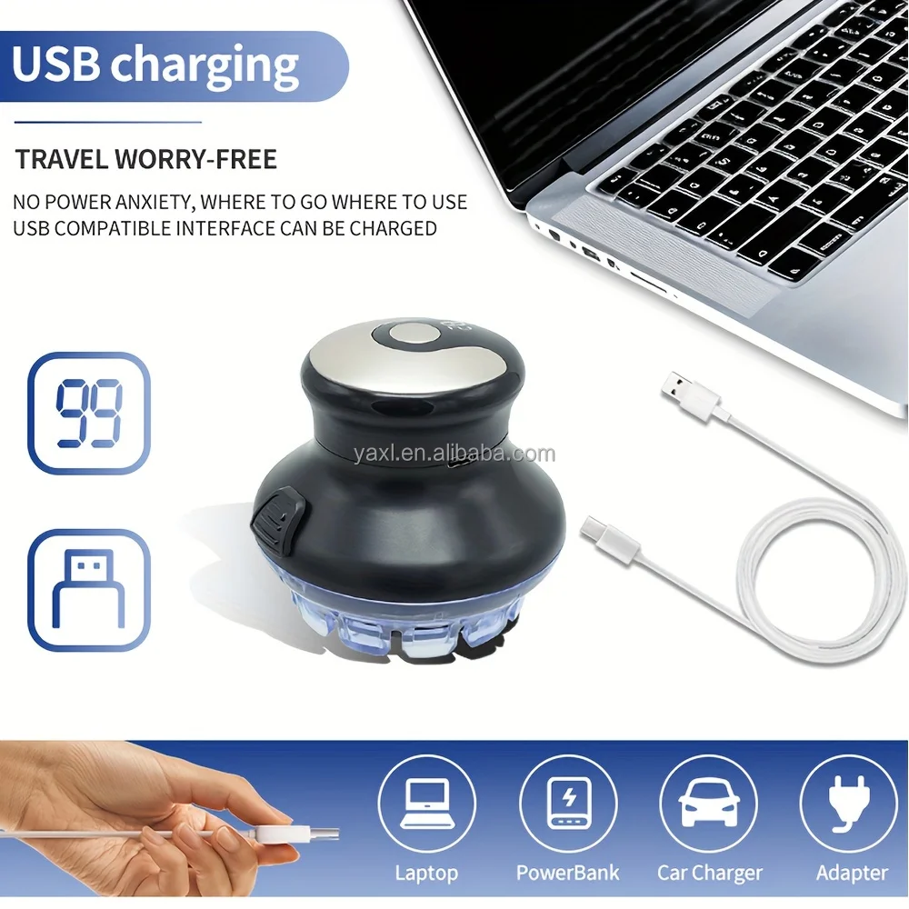 custom UFO shape Cordless Rechargeable Hair Clipper & Trimmer Cordless Hair Clippers rechargeable Hair Trimmer for Men