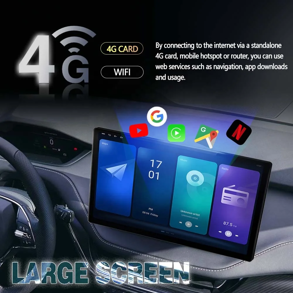 8 core Android car radio 7/9/10/11.5/13 inch car dashboard monitor android screen android car player