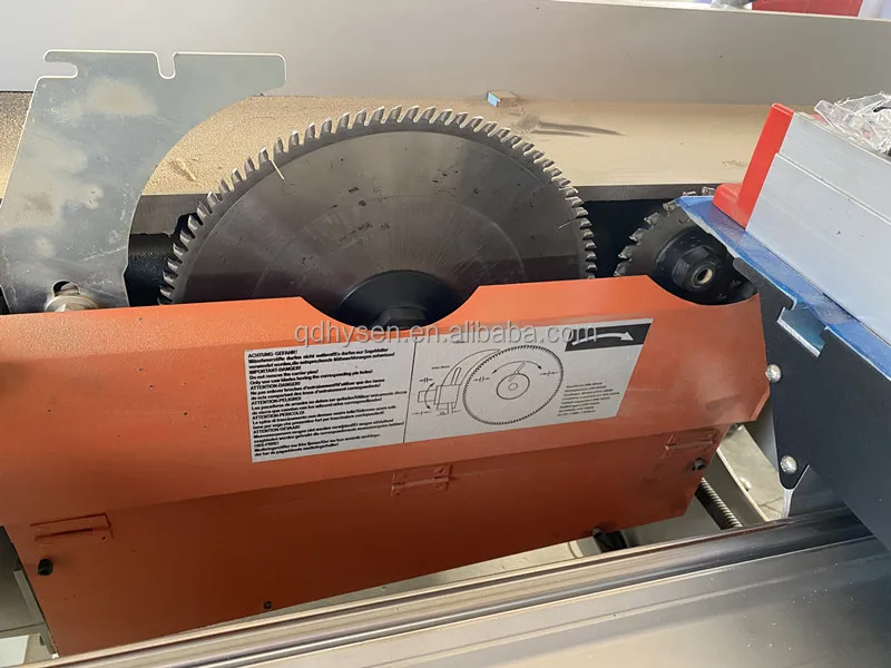 HYSEN 45-90 degree Sliding Table Saw Machine For Woodworking Panels