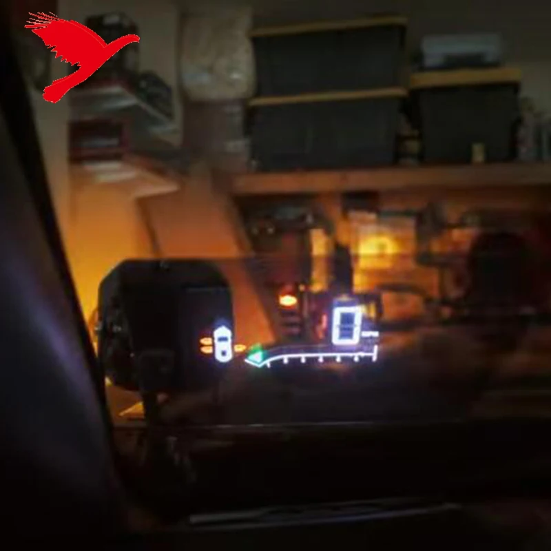 Car Accessories Head Up Display HUD Electronic Alarm Safety System Digital Device For Toyota Tacoma 2016-2023