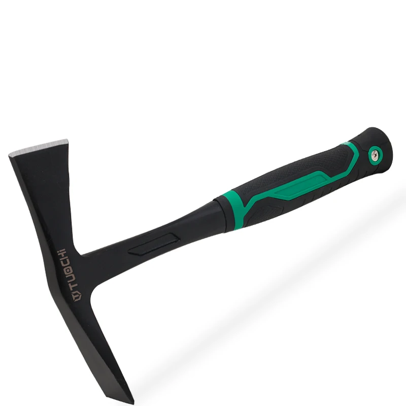 Multifunctional outdoor wood splitting geological exploration tool axe tip mountain planing tool Geological Estwing hammer