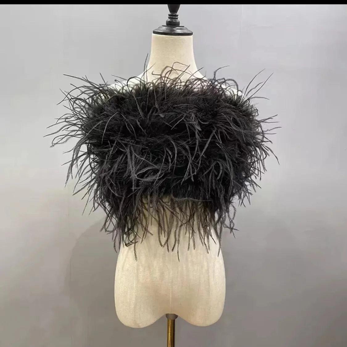 NEW design girls sexy mini party short feather skirt women ostrich feather skirt