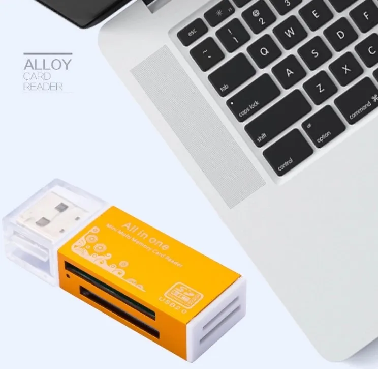  Все в одном USB 2 0 кард-ридер для SD/TF Мини Мульти устройство чтения карт