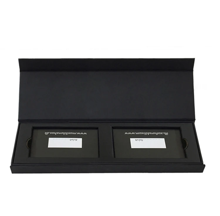 Двойная упаковка для VIP-карт, бумажная картонная коробка для визиток