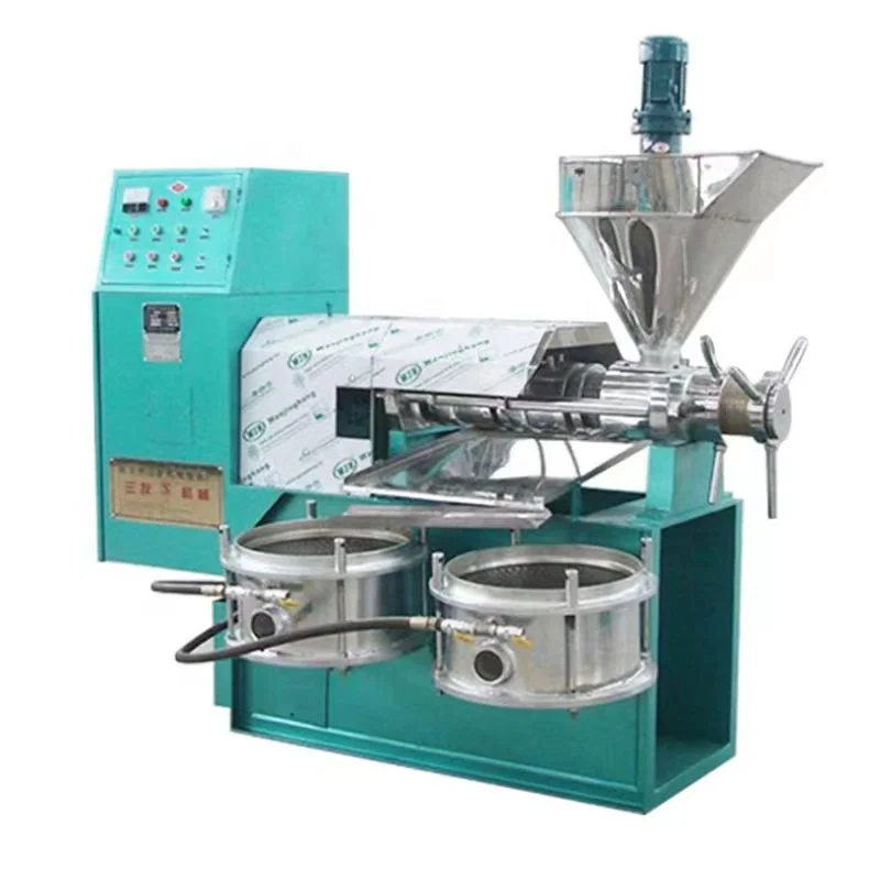 Fruit Electric Oil Presser Extraction Machine/Sunflower Peanuts Seeds Oil Press Production Line