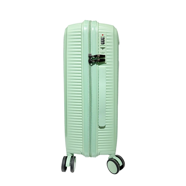 Hot Sale Green Luggage Set Carry-Ons luggage valise de voyage 3 pcs suitcase
