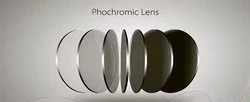 New Generation No Base Color lens 1.56 photochromic gray Blue Block cut Optical Lens Eyeglass
