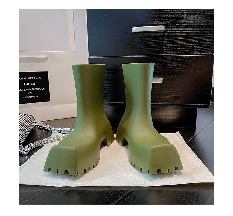 PVC Women Shoes Rain Boots Manufacturer Price