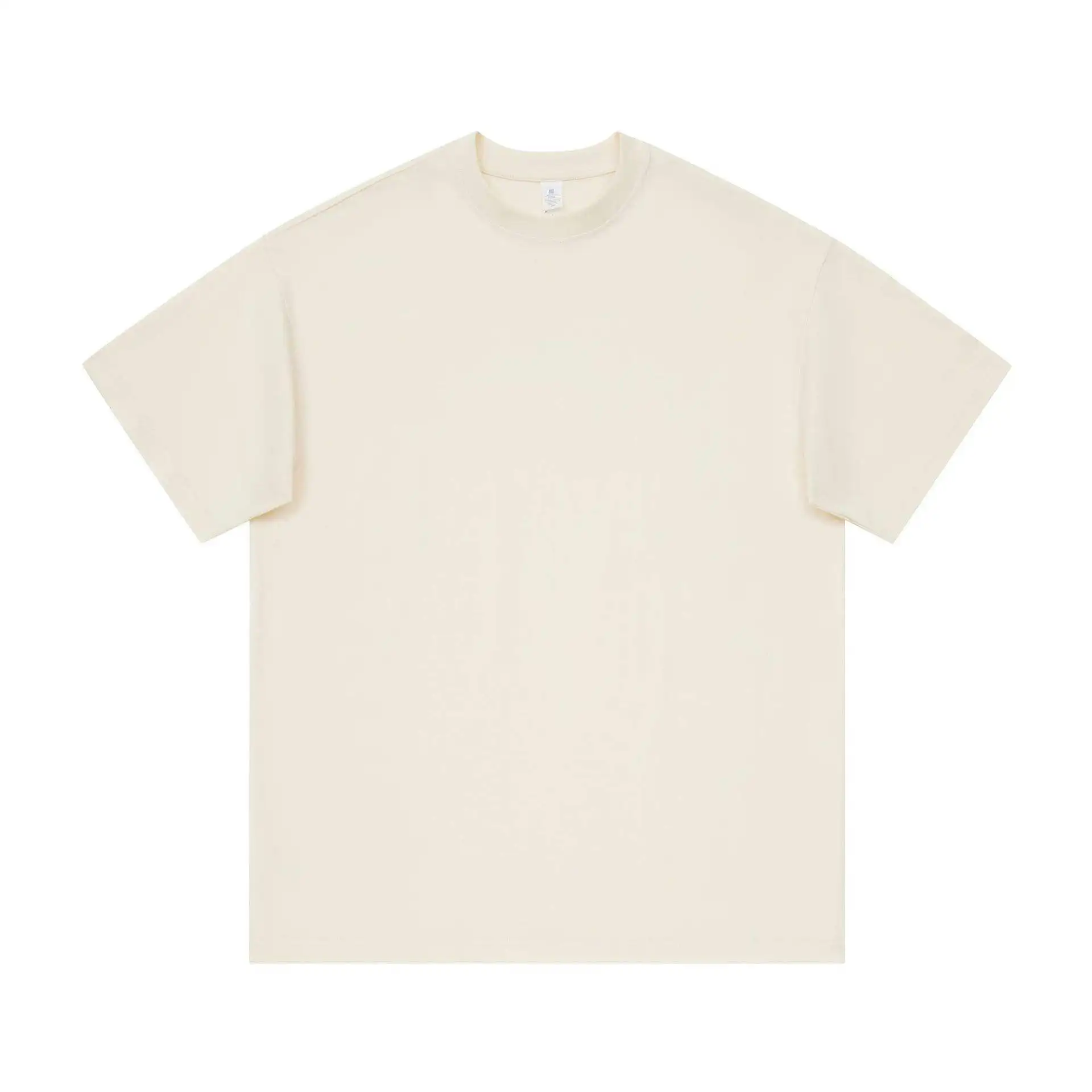 Dehan Wholesale Unisex 100% Cotton Heavyweight Blank T-shirts Short Sleeves Custom Graphic Plain T Shirts