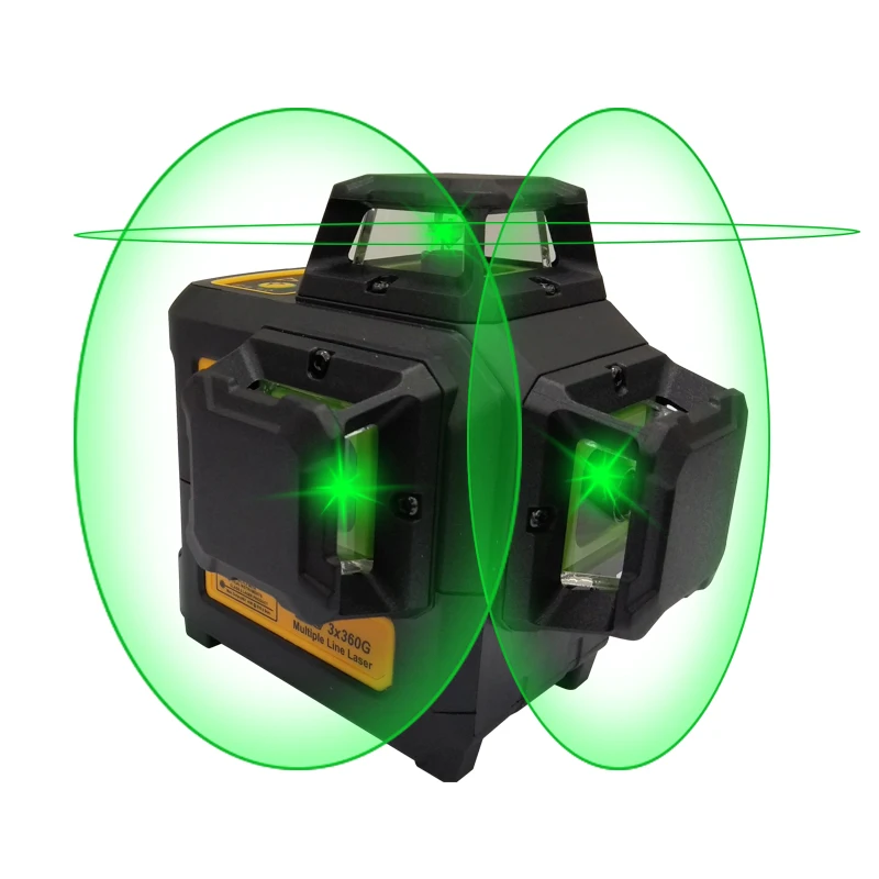 3x360 Degree cone green Laser Level
