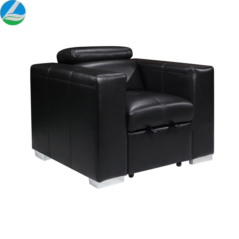 Tianhang Custom Pull-out Single Chair Leather Sofa Table Transfer Bed Indoor Lazy Sofa Sofa Reclinable Chair