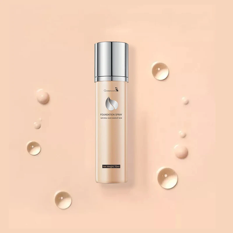 OEM Waterproof Hydrating Vegan Makeup Dark Skin Foundation Concealer Liquid Face Cream Skin Face Makeup Liquid Foundation Spray