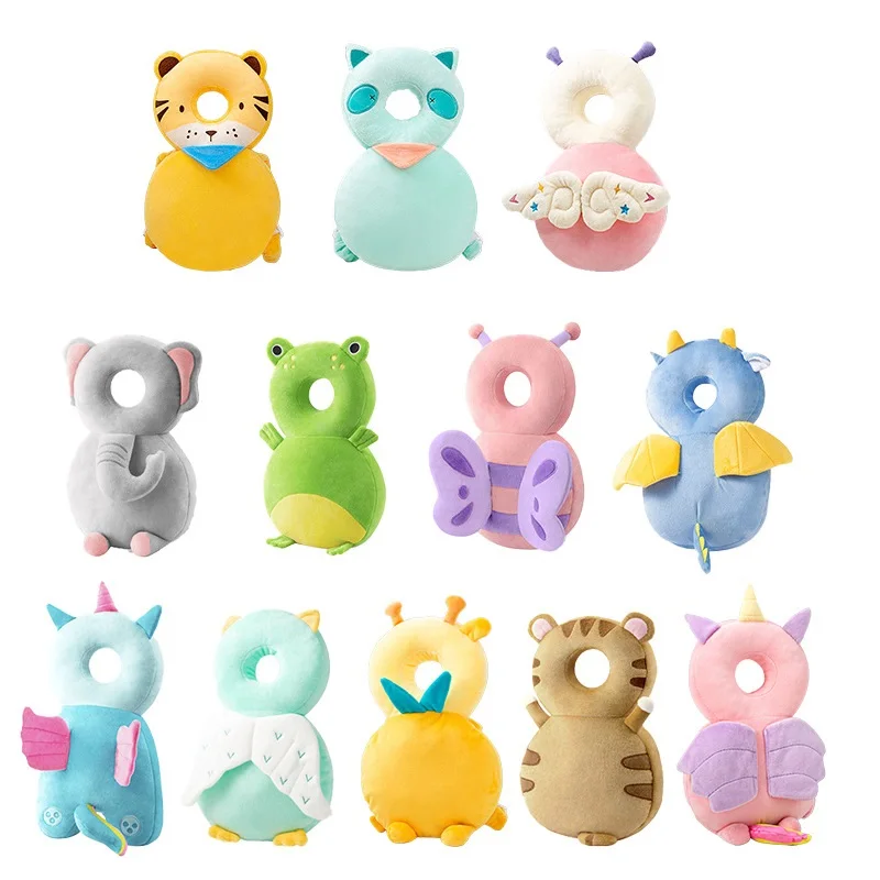 Toddler Headrest Pillow Safety Baby Walking Had Anti Collision Protection Safety Backpack Pad
