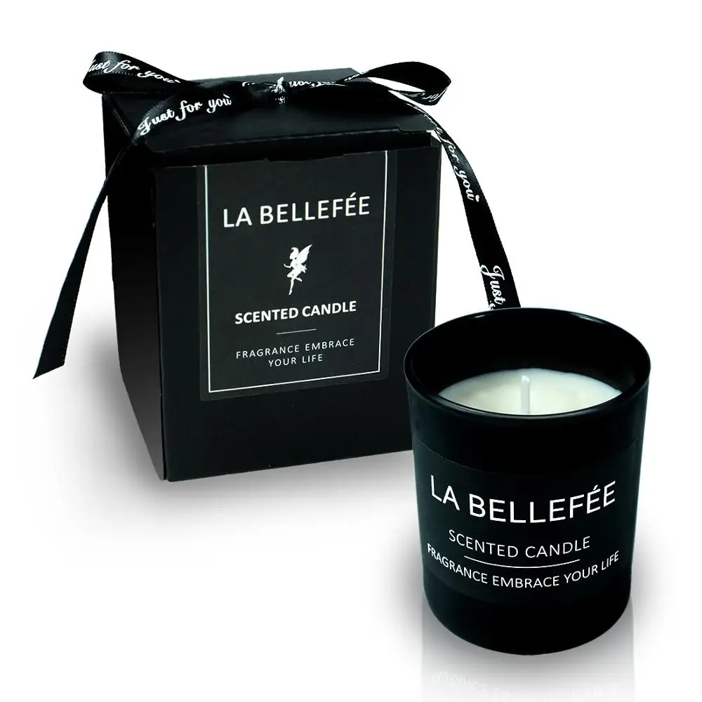 
Luxury Custom Pillar Candle Soy Wax Frosted Glass Candle for Decoration Gife Set 