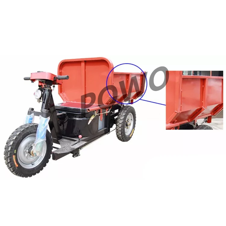 Construction Building Electric Mini Cargo Tricycle With Best Price