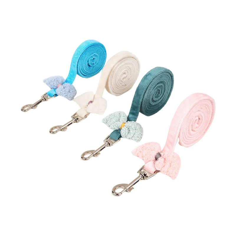 Настраиваемый хлопковый жилет нейлоновая веревка поводок для домашних животных кошек