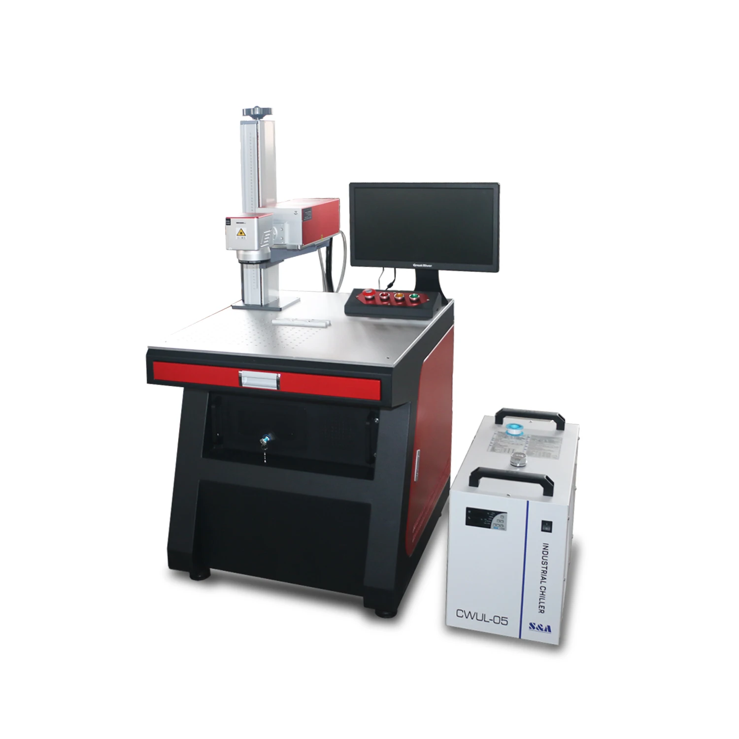 Uv Laser Engraver Uv Laser Engraving Marking Machine for Glass Tft Lcd Ic Crystal Bootles Silicon Cosmetic Wire Earphone