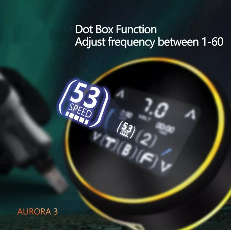 wholesale price   hot sale Aurora-3 tattoo power supply Permanent Makeup Tattoo Aurora-3 Digital LCD Touch Screen power adaptor