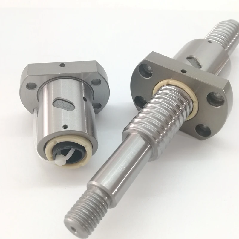 customized SFU high-speed bearing steel ball screws for cnc machine parts ball screws manufacturers