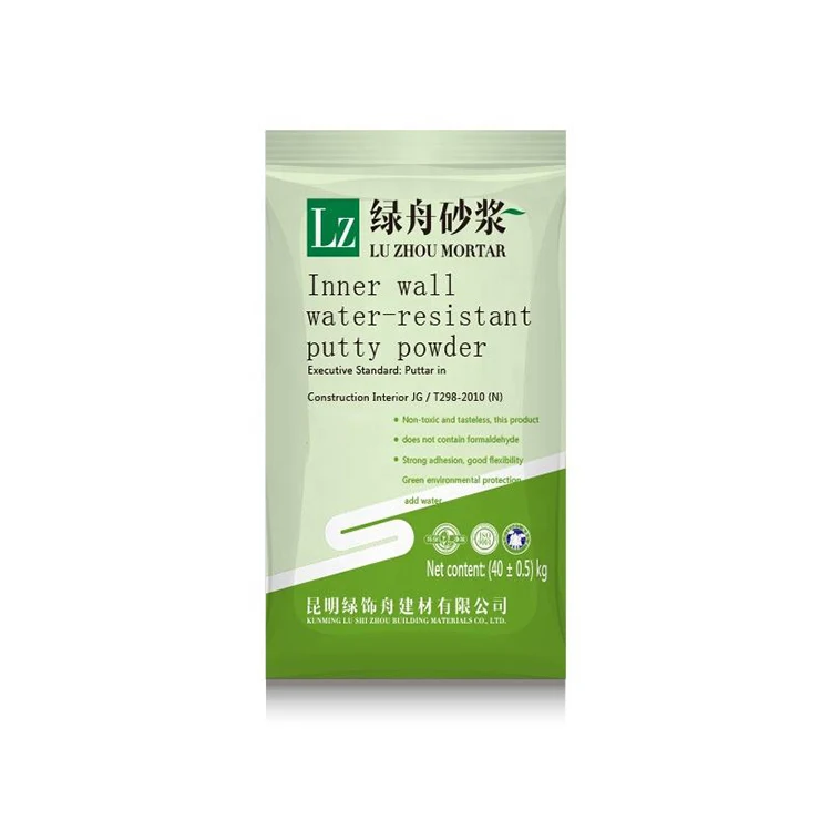 High Quality Waterproof Wall Repair Plaster Indoor Acrylic Putty Building Decoration Putty Powder