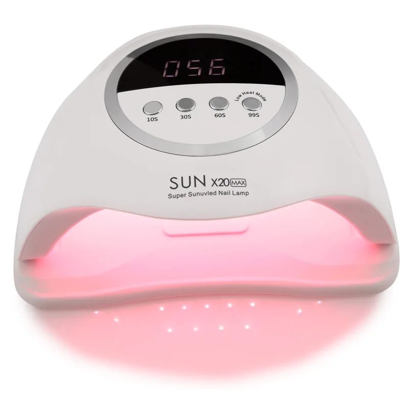 Newest SUNX20 Max 320w 72 leds Red Light UV Led Fast Curing Nail Dryer with 4 Timer Setting Smart Sensor