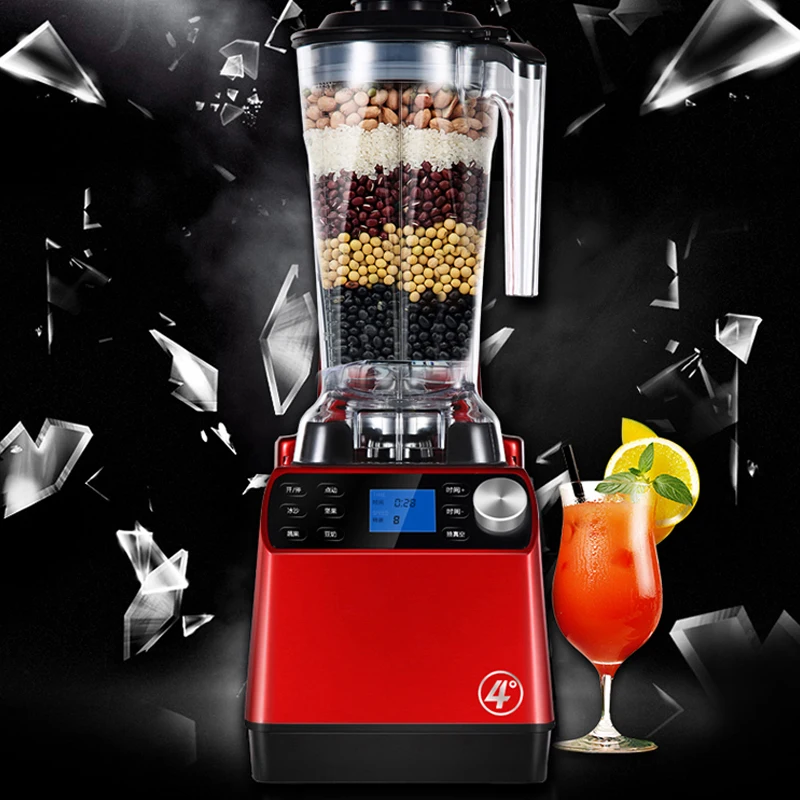 Vacuum full-automatic household multi-functional Blender rice paste soybean milk maker