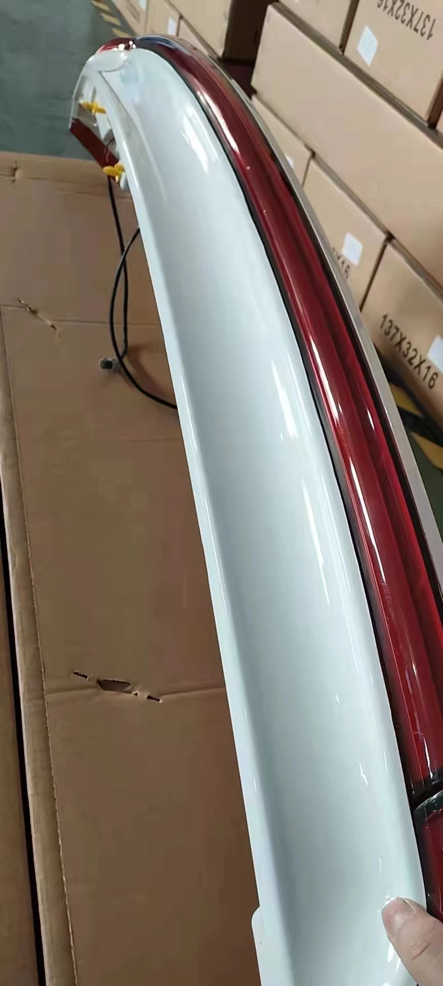 Hot sale 4X4 auto parts accessories Rear roof spoiler Offroad for Toyota 4runner 2010-2021