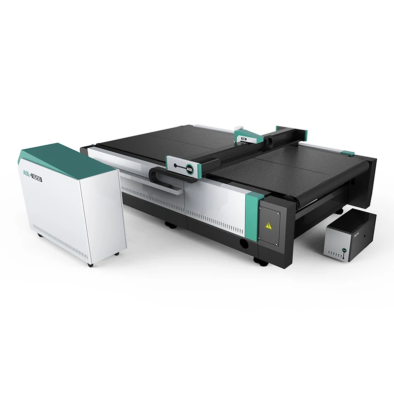 AOL company oscillating knife cnc leather footwear cutting machine