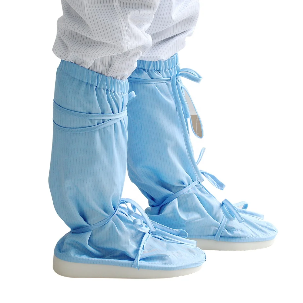 Pharmaceutical clean shoes high temperature resistant sterilisable gmp workshop antistatic work shoes clean area dustless shoes