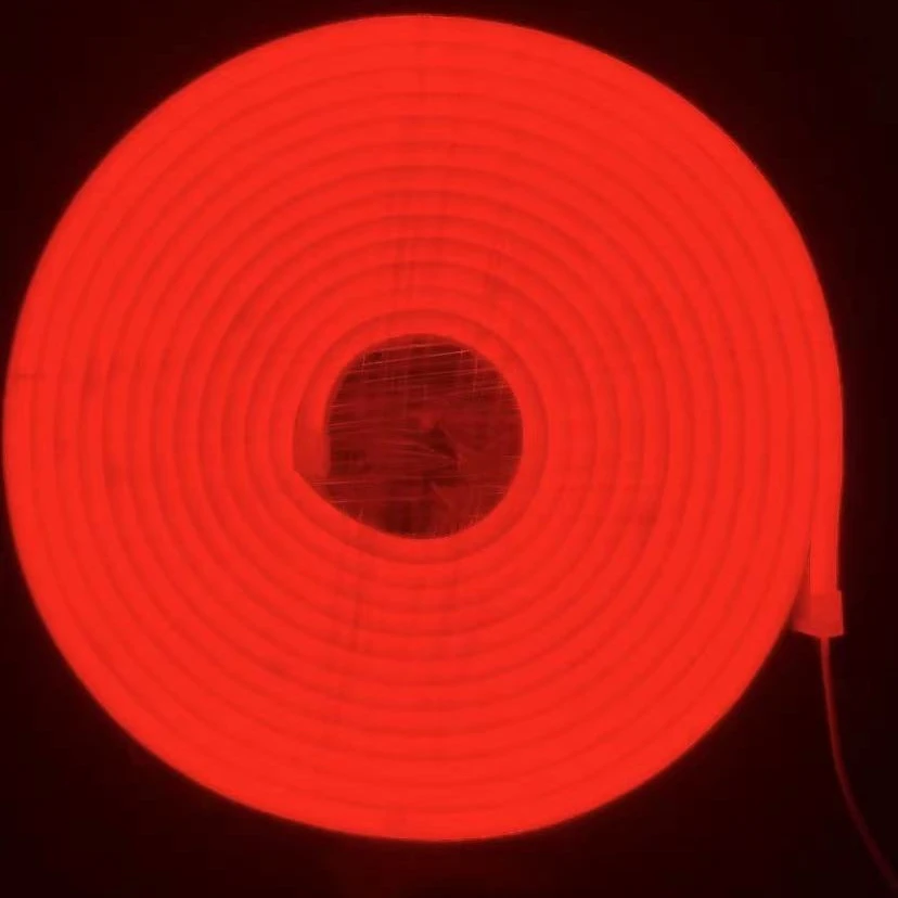 1cm Cuttable 5m Kits Silicone IP67 Waterproof Flexible Strip 6mm Led Flex Neon Lights 110leds Per Meter No Dots 12v Slim 80 2w