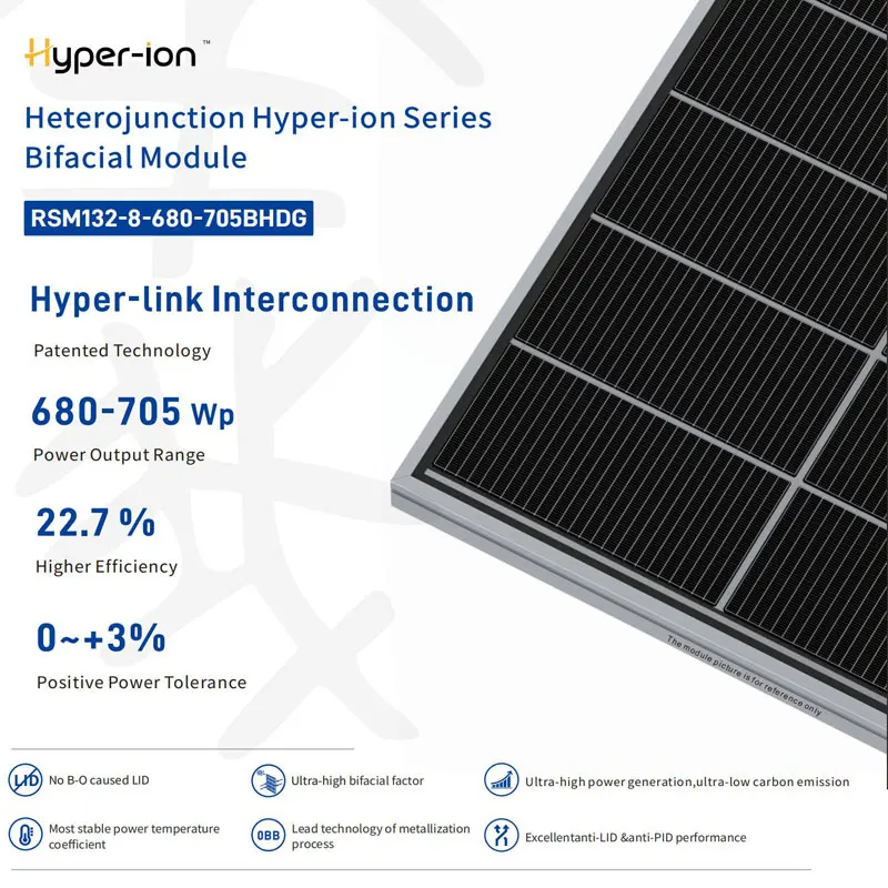 N Type Bifacial Solar Pv Panels Wholesale 685w 690w 695w 680w 705w Double Glass Solar Plate Online Hjt Solar Panel 700w