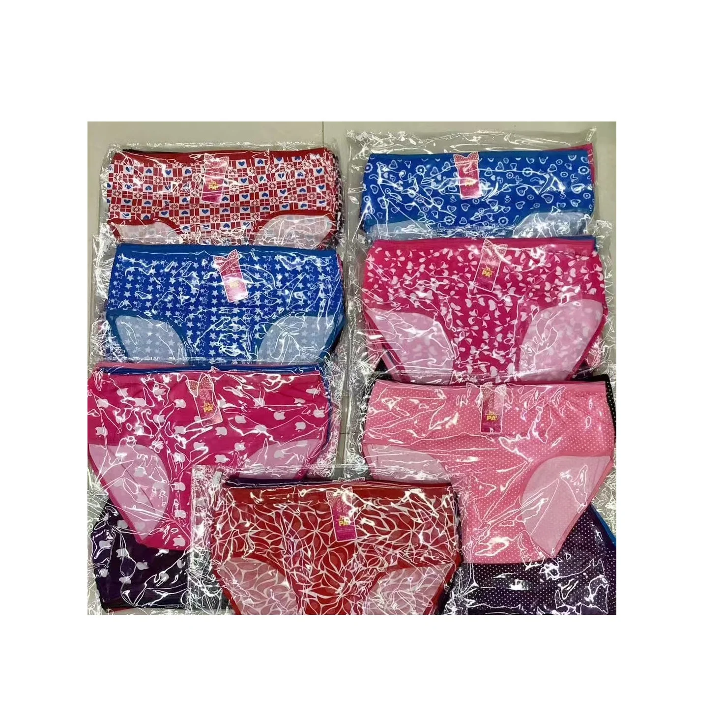 JBN021 milk silk high waist 38cm wholesale big size fat women funny bulk underwear for ladies