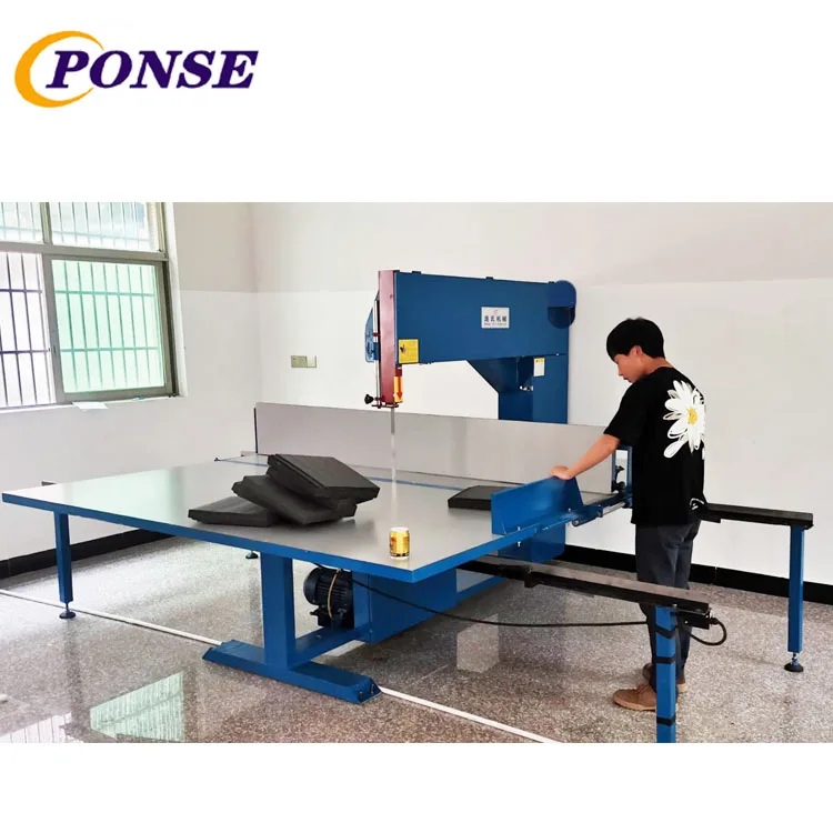 vertical sponge cutting machine